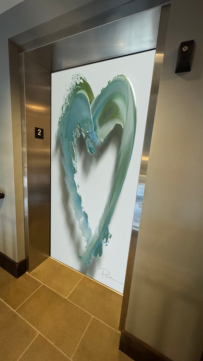 ocean LOVE white background