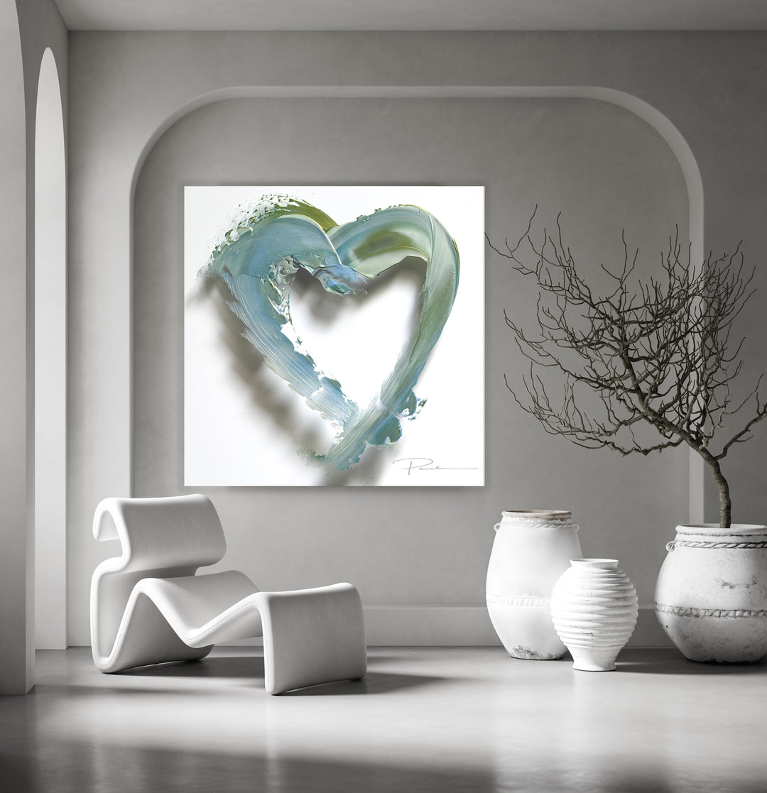 ocean LOVE white background