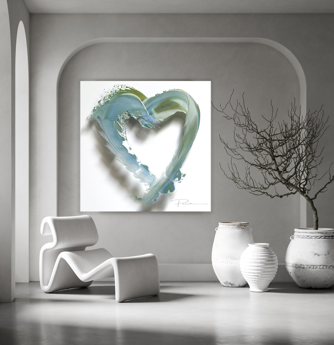 ocean LOVE white background