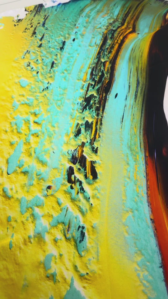 Oneness l satin silk scarf, made in Italy